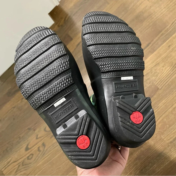 Hunter Original Limited Edition Tall Botanical Print Wellington Boot Size - Picture 9 of 14